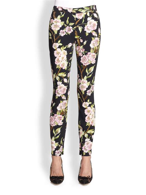 dolce gabbana floral leggings|Dolce & Gabbana leggings women's.